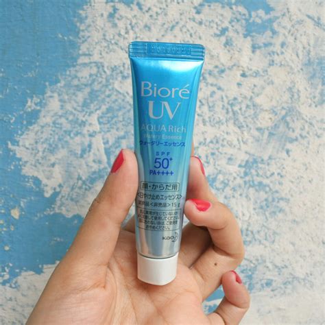 Many with dry, mature skin. Review Biore UV Aqua Rich Watery Essence SPF 50+ PA ...