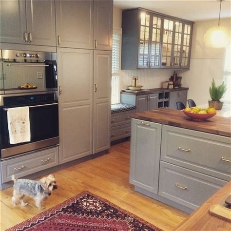 To do this, you'll need a filler piece, measuring tape, small block of wood about. Check out My Kitchen on IKEA Share Space. Bodbyn Grey ...