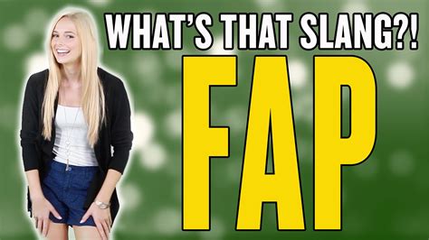 What does wap (as in the song) stand for? FAP: What's That Slang?! - YouTube