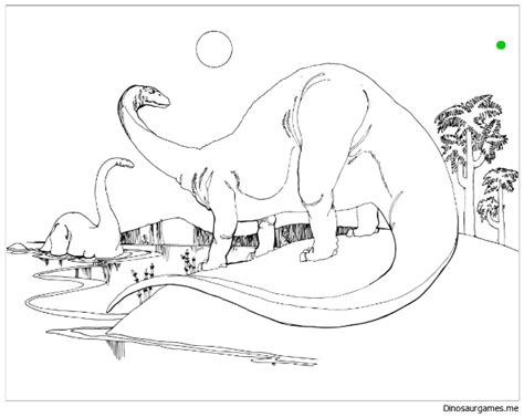 Use these images to quickly print coloring pages. Brontosaurus Apatosaurus Coloring Page | Dinosaur coloring ...