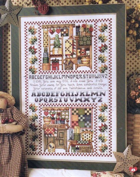 This site offers the most recent information on all country threads counted cross stitch and needlework designs created by fiona jude. Faithfulness & Truth Country Pantry Alphabet Sampler Cross ...