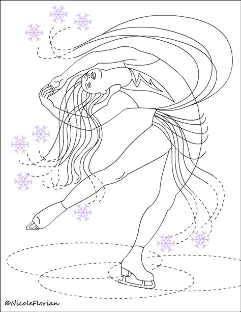 Famous people free coloring sheets historical figures coloring pages book worms color soviet union image corruption in india. Nicole's Free Coloring Pages: NEW FIGURE SKATING COLORING ...