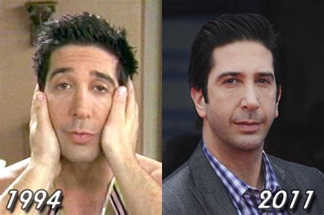 David schwimmer is an american actor, director and early life: Damals & heute: Die Stars aus "Friends" - Bildergalerie ...