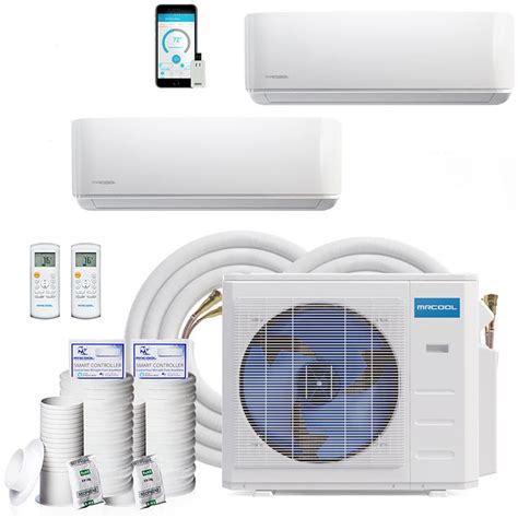 A compact system that delivers 12,000 btu of cooling capacity making it best for rooms up to 400 square feet. MRCOOL DIY 30,000 BTU Ductless Mini-Split AC with Heat ...