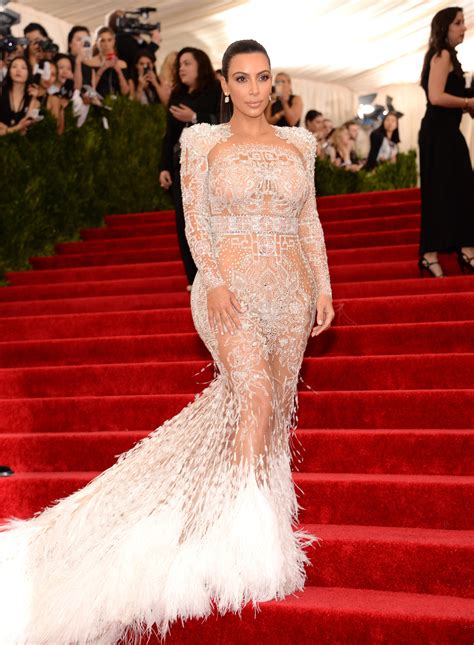 Social media reacted with awe at kim's stunning look when she debuted it on the met gala red carpet. Met Gala 2015: The Best Dressed Celebrities on the Red ...