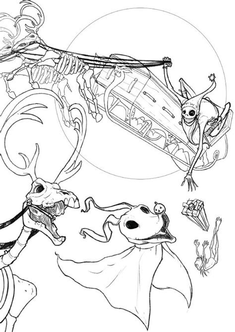 Want to discover art related to nightmare_sans? nightmare-before-christmas-coloring-pages-jack1 ...
