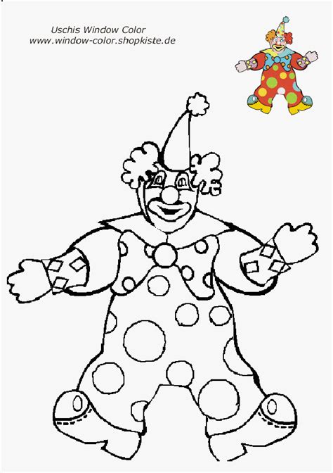 Clown aus tonpapier selber basteln (fensterbild oder mobile aus tonkarton ausschneiden). Clown-Vorlagen | Malen und Lernen | Pinterest | Vorlagen, Faschingsdeko und Fasching