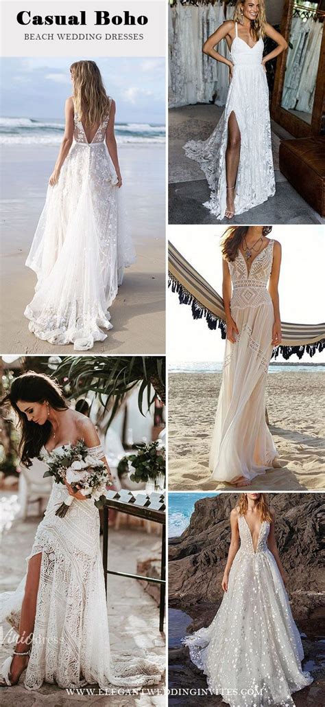 Dresses, accessories, and wedding outfits for the bride, groom, and wedding party or guests. 25 Intimate Boho-Themed Summer Beach Wedding Ideas ...