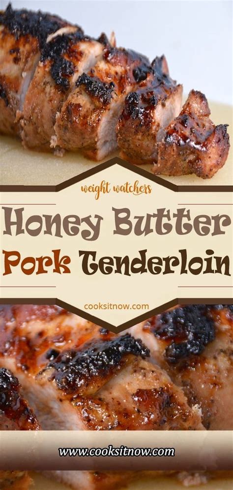 Serve with plenty of honey butter sauce! Honey Butter Pork Tenderloin | Recipe (With images) | Pork ...