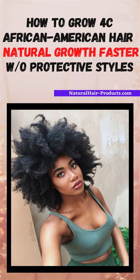 This can cause the strands to break off if one tries to let them grow beyond a certain length. How To Grow 4C African-American Hair Faster | Black ...