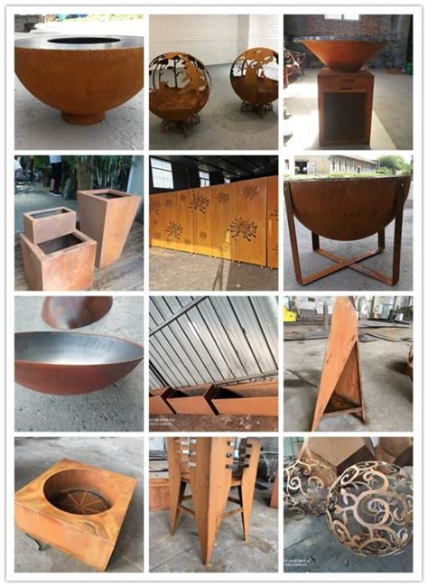 Includes approximately 30 pieces of caliper diameter ranging from 4 to 25mm. China Garden Outdoor Waterproof Rusted Corten Steel ...