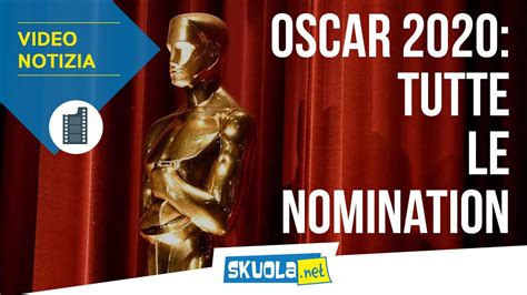 Our hope, in extending the eligibility period and our awards date, is to provide the flexibility filmmakers need to. Oscar 2020: tutte le nomination - YouTube