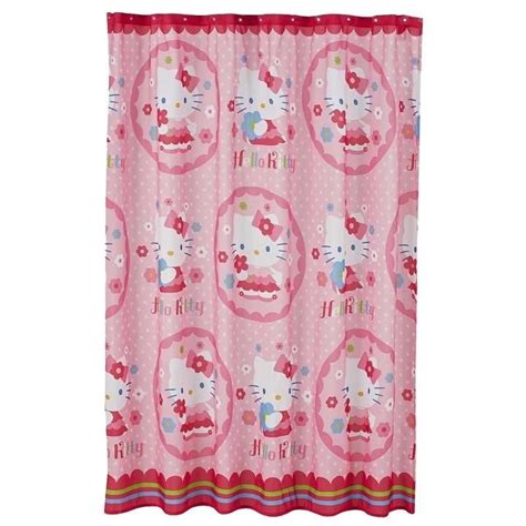 Your email address will not be published. Hello Kitty Fabric Shower Curtain By Sanrio | Hello kitty ...