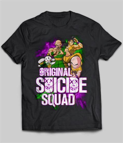 Dragon ball z merchandise was a success prior to its peak american interest, with more than $3 billion in sales from 1996 to 2000. Original Suicide Squad (Dragon Ball) T-Shirt - TeeNavi