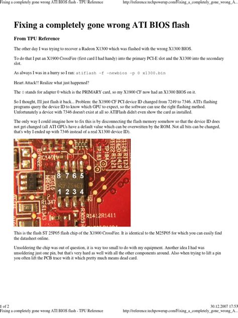 When you order $25.00 of eligible items sold or fulfilled by amazon. Fixing a Completely Gone Wrong ATI BIOS Flash | Flash ...