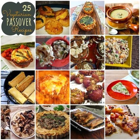 25 Vegetarian Passover Recipes. These #gluten-free recipes ...
