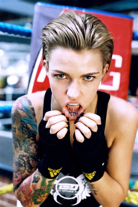 Ruby rose has accumulated more than 100 meaningful tattoos all over her body over the years, but she doesn. Gallery View - Ruby Rose | tattoos | Pinterest | On my own ...