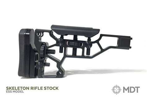 (scope and mount are not included only for attention). MDT Australia XTN Skeleton Rifle Butt Stock SRS-X ESS ACC ...