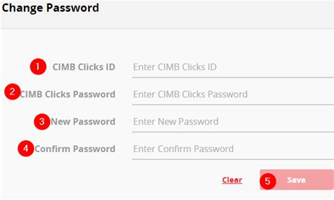 How do i enter special characters and upper case characters? Cara Tukar Password CIMB Clicks 2019