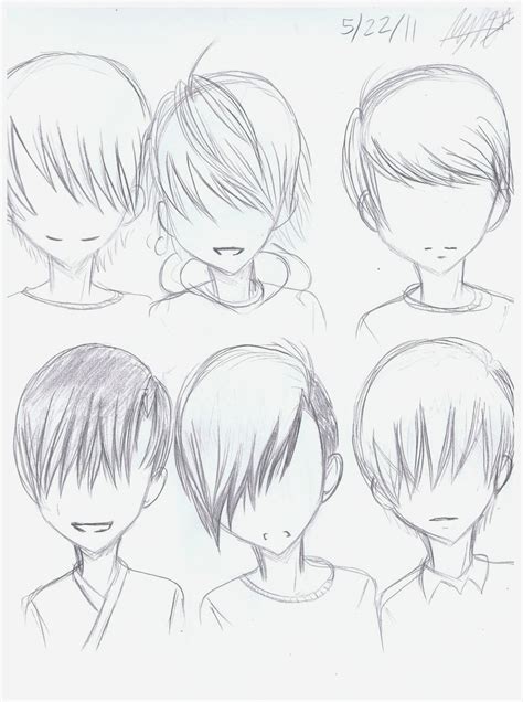 This tutorial will show you how to draw male and female anime hair. Anime Guy Hairstyles Drawing at GetDrawings | Free download
