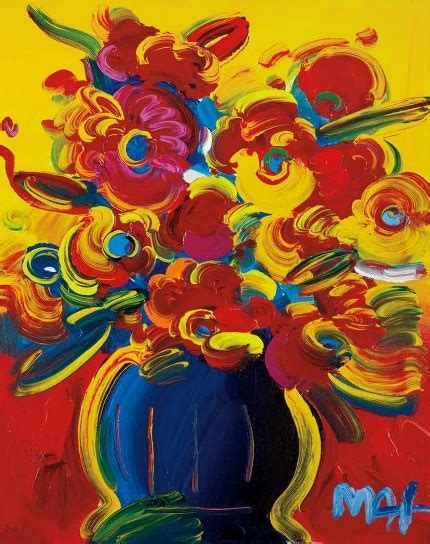 Check spelling or type a new query. Peter Max Vase of Flowers Series XIV Version V... - still ...