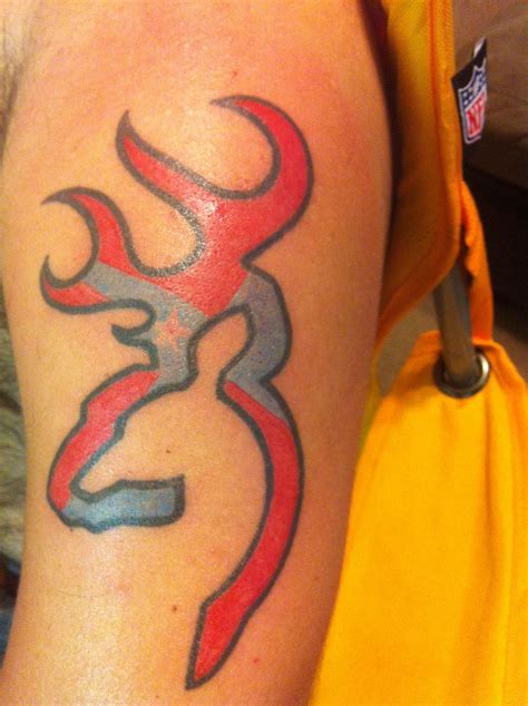Check out our brown tattoo selection for the very best in unique or custom, handmade pieces from our tattooing shops. Browning logo tattoo | Tattoos, Tribal tattoos, Browning logo