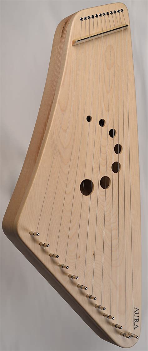 Kantele with d major tuning, d e f# g a and can be used to tune the instrument. Kantele Aura 1ProK