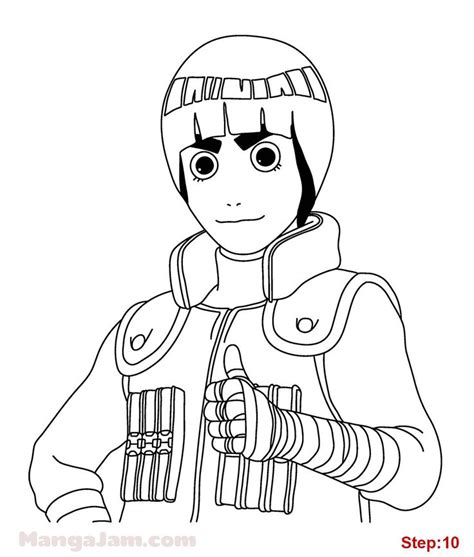 Here is a collection of 37 printable rock lee coloring pages for your kids. Pin de 듀드 mk1 em 애니메 Coloring | Rock lee, Naruto desenho ...