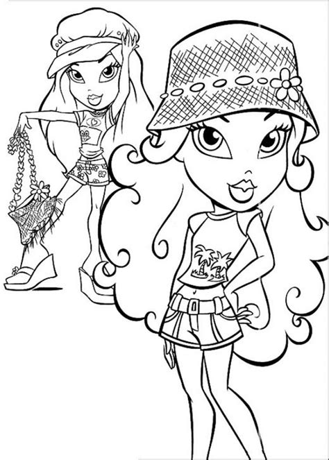 Here is a collection of bratz coloring sheets for your little ones. Happy Bratz Cheerleading Coloring Pages 2 | Disney ...