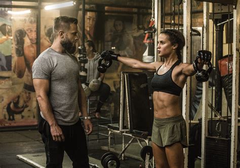 Here's how alicia vikander gained 12 pounds of muscle to play lara croft for 'tomb raider'. Tomb Raider 2018 Alicia Vikander As Lara Croft Doing ...