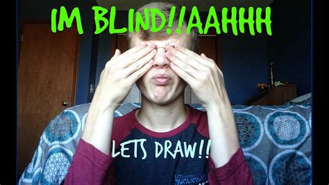 United states (english) register log in. Blind Folded Drawing Challenge - YouTube