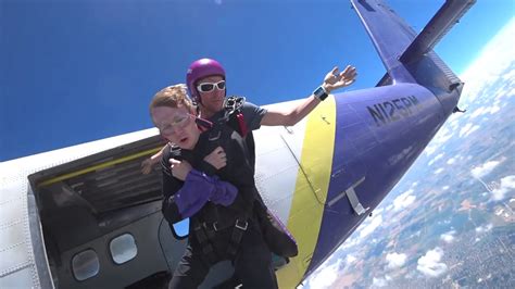 Tandem skydive over colorado's front range. Skydiving in Colorado Mile Hi Skydive - YouTube