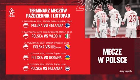 Polska reprezentacja w piłce nożnej. Reprezentacja Polski w 2020 roku. Poznaliśmy lokalizacje ...