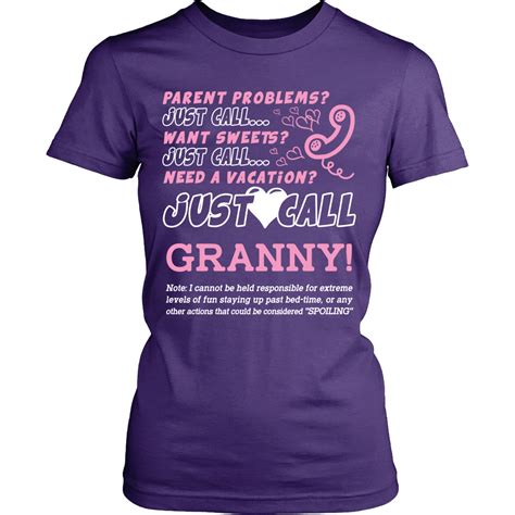 Just Call Granny T-Shirt - Granny Shirt
