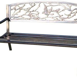 Maybe you would like to learn more about one of these? Elizabethan Style High Back Folding Metal Bench in Bronze ...