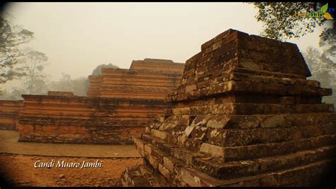 The temple complex was built by the melayu kingdom. Candi Muaro Jambi - YouTube