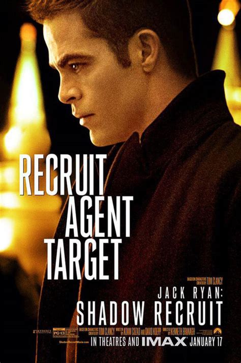 Shadow recruit is a 2014 american action thriller film based on the character jack ryan created by author tom clancy. Jack Ryan: Shadow Recruit Movie Review