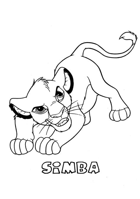 Actually, the lion king coloring pages are easy enough to find. Simba4 The Lion King Coloring Page Pages Â» Coloring Pages ...