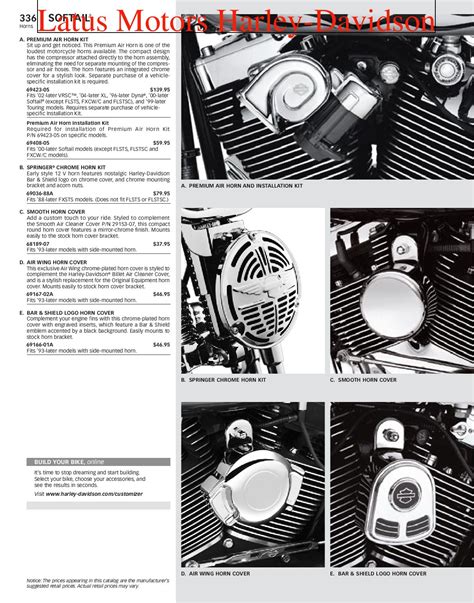 Earlier models can be downloaded under 'accessories' above. Harley-Davidson Softail® Parts and Accessories Catalog by ...