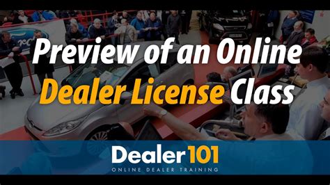 Check spelling or type a new query. Get a Car Dealer License without a lot (Class Preview from ...