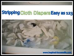 For information about how to actually strip your cloth diapers, check out my post about how (and. Pin on cloth diapers