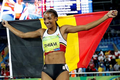 Gold at the olympic games in rio, third woman of all time across the magical 7000 points border in götzis, gold at the world cup in. Athlétisme. Heptathlon : la Belge Nafissatou Thiam sacrée ...