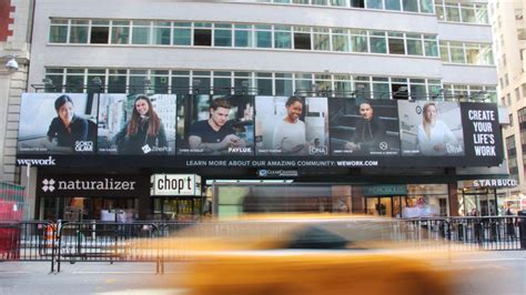 The times square billboard came courtesy of dillon ward, a teenager from augusta, ga; Telling our community's stories in Times Square - WeWork ...