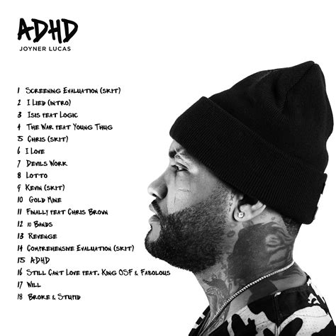 Joyner lucas adhd full album. Rapper Joyner Lucas si v novom unikátnom videu uctil Willa ...