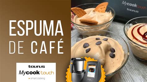 Obudowa ma opływowy, elegancki kształt. Espuma de café en MyCook Touch Robot de Cocina Receta ...