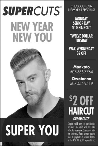 Discover beauty & spa deals in and near rochester, mn and save up to 70% off. $2 Off Haircut, Super Cuts, Mankato, MN