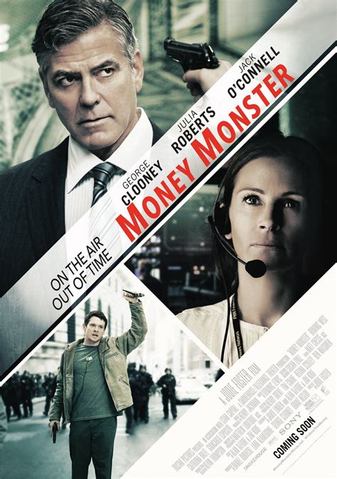 George clooney., julia roberts., jack o'connell. New MONEY MONSTER Featurette, Images and Posters | The ...