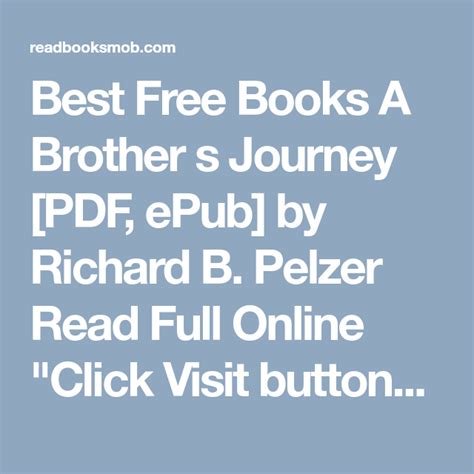 All books are property of their respective owners. Best Free Books A Brother s Journey PDF, ePub by Richard ...