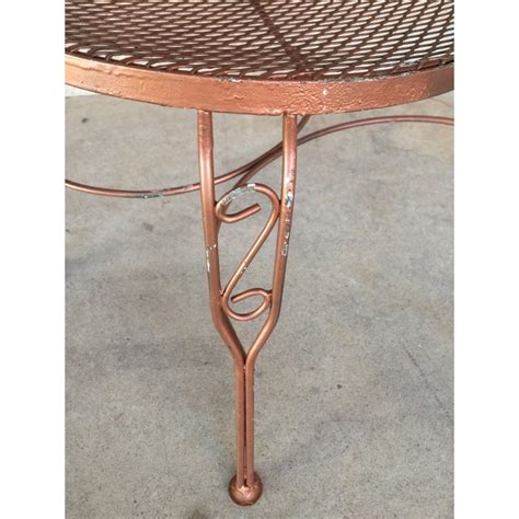 We will work with you to understand your unique business needs so you can feel confident about your purchase. Vintage Wrought Iron Bistro Chairs & Table - Set of 3 ...