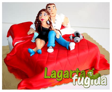 Sexo bulinado sogra na cama. Lagarta Fugida | Cake Design: Casal na Cama